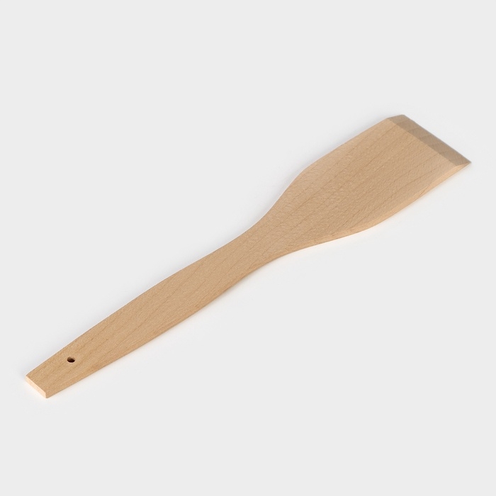 Лопатка деревянная кухонная &laquo;Для Профи&raquo;, 28&times;5,5&times;0,4 см, бук