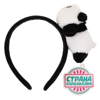 Карнавальный ободок «Пандочка» Карнавальный ободок «Пандочка»