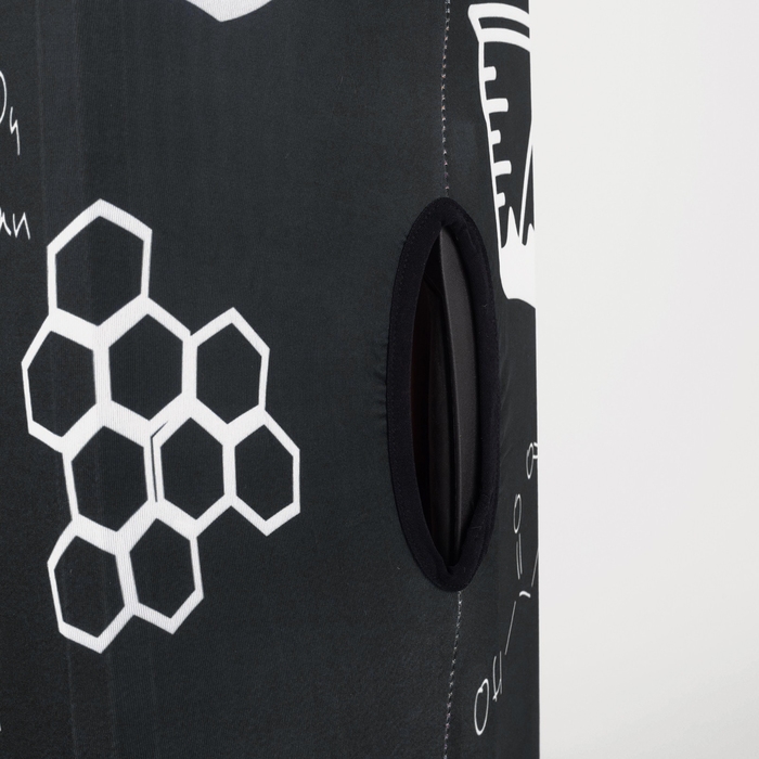 Чехол на чемодан 28 Чехол на чемодан 28", цвет чёрный