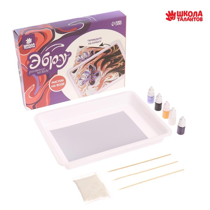 Рисование на воде: эбру «Цветы» Рисование на воде: эбру «Цветы»