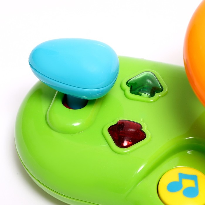 Руль музыкальный развивающий &laquo;Вперёд!&raquo;, световой и звуковой эффект, МИКС