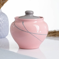 Горшок для запекания "Русский" 0,85л / 14х14см, зефир Горшок для запекания "Русский" 0,85л / 14х14см, зефир