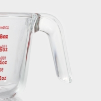 Кувшин мерный из жаропрочного стекла Доляна &laquo;Классика&raquo;, 250 мл, 14&times;10,5&times;7 см