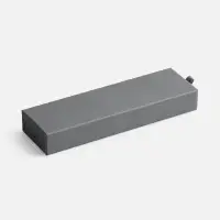 Ручка шариковая Ringa в футляре, серая