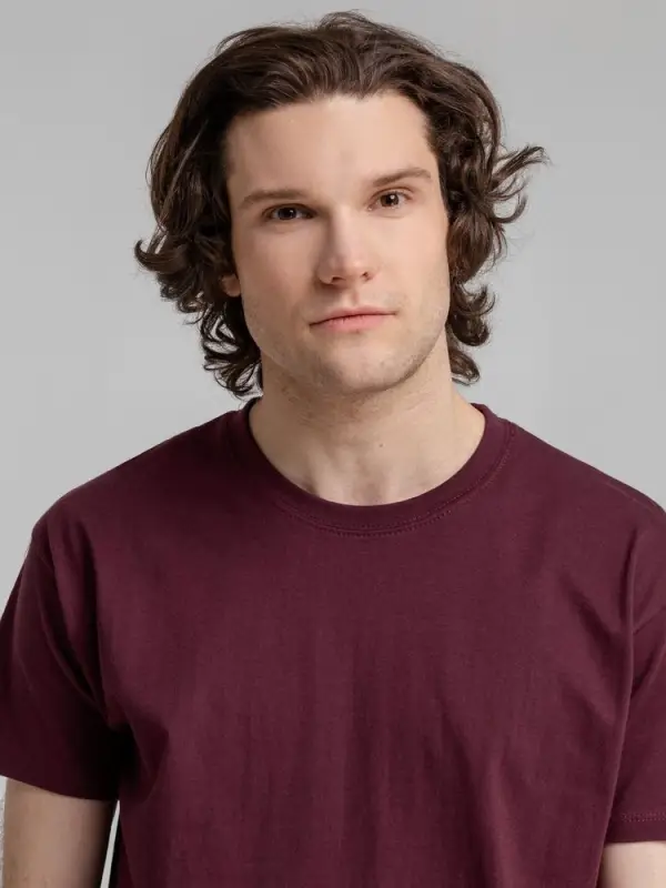 Футболка Imperial 190 бордовая, размер S