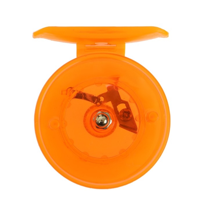 Катушка инерционная, пластик, диаметр 5.5 см, цвет оранжевый, 806S Катушка инерционная, пластик, диаметр 5.5 см, цвет оранжевый, 806S