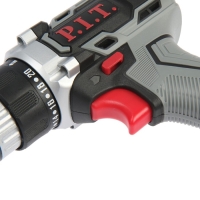 Дрель-шуруповерт P.I.T. PSR18-D3, 20 В, 350/1350 об/мин, 2х1.5 Ач, Li-ion, 30 Нм, кейс