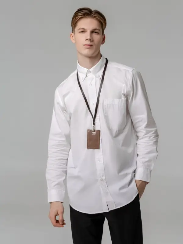 Лента для бейджа Leather Long Лента для бейджа Leather Long