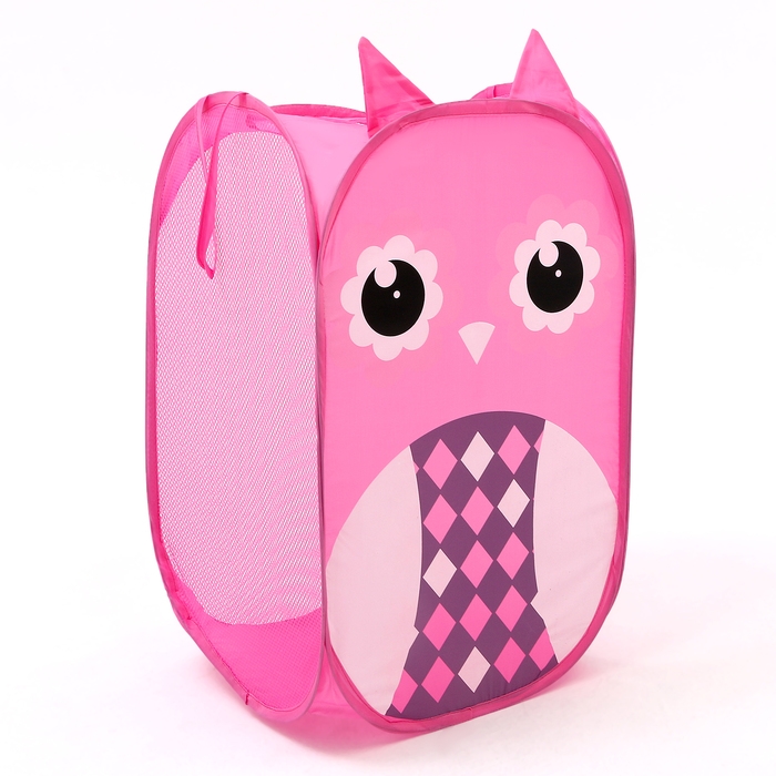 Корзинка для игрушек &laquo;Сова&raquo; 36 &times; 36 &times; 58 см