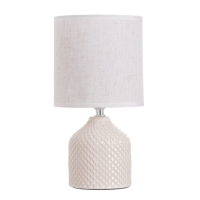 Лампа настольная "Каталина" 1х40Вт Е14 бежевый 13х13х25см Лампа настольная "Каталина" 1х40Вт Е14 бежевый 13х13х25см