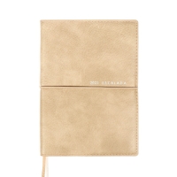 Ежедневник датир 2025г А6+ 176л ESCALADA, мяг обл, иск кожа, тис ф, кр бл 70г/м2, бежевый Ежедневник датир 2025г А6+ 176л ESCALADA, мяг обл, иск кожа, тис ф, кр бл 70г/м2, бежевый