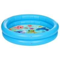 Бассейн надувной «На волне: Морские малыши», 62 х 14 см Бассейн надувной «На волне: Морские малыши», 62 х 14 см
