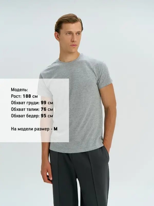 Футболка Regent 150, темно-серая, размер XS