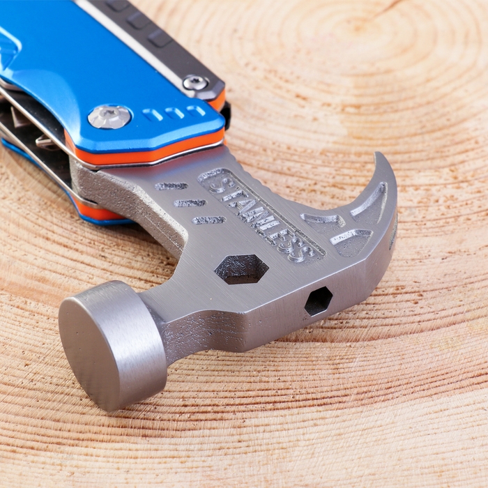 Мультитул 13в1 с плоскогубцами и молотком, синий Мультитул 13в1 с плоскогубцами и молотком, синий