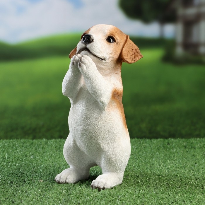 Садовая фигура Садовая фигура "Попрошайка песик" 10х16х22см