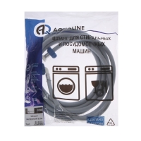 Заливной шланг для стиральной машины AQUALINE 1568, индивидуальная упаковка, 5 м Заливной шланг для стиральной машины AQUALINE 1568, индивидуальная упаковка, 5 м