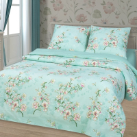 Постельное бельё евро Артпостель &laquo;Миндаль&raquo;, 200х215, 215х240, 70х70см 2шт, поплин