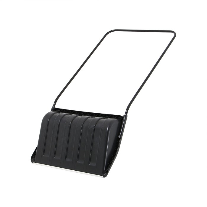 Движок для уборки снега, пластиковый ковш 47 &times; 70 см, металлическая планка, металлическая ручка