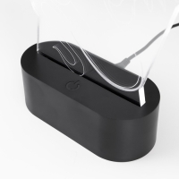 Светильник сенсорный "Привидение" LED USB (90см) от батареек 3xАА черный 14х5,5х18,5 см RISALUX 765 Светильник сенсорный "Привидение" LED USB (90см) от батареек 3xАА черный 14х5,5х18,5 см RISALUX 765