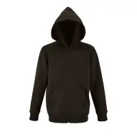 Толстовка детская Stone Kids черная, на рост 118-128 см (8 лет)