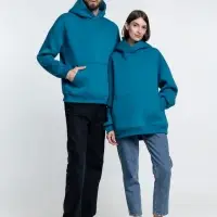 Худи Kulonga Oversize, бирюзовое, размер M/L