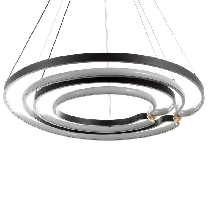 Светильник "Ригель" LED 260Вт 3000-6000К черно-золотой 100х100х100 см BayerLux