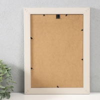 Фоторамка пластик формат А4 " Дуги" белая 34,7х26 см