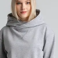 Толстовка Kulonga Terry, серый меланж, размер XS