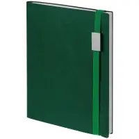 Ежедневник Vivian Metal, недатированный, зеленый Ежедневник Vivian Metal, недатированный, зеленый