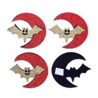 Декор на клеевой основе &laquo;Летучая мышь&raquo; набор 4 шт., размер 1 шт: 5,5 &times; 5,2 см