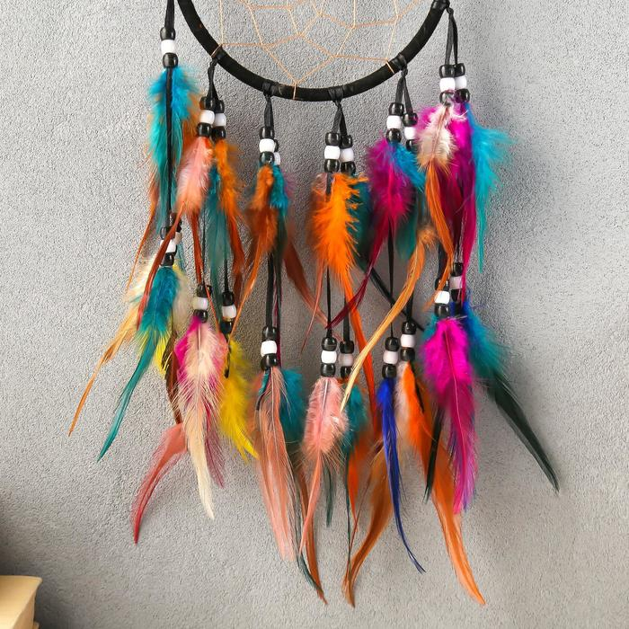 Ловец снов Ловец снов "Яркие пёрышки" d=14,5 см 41 см