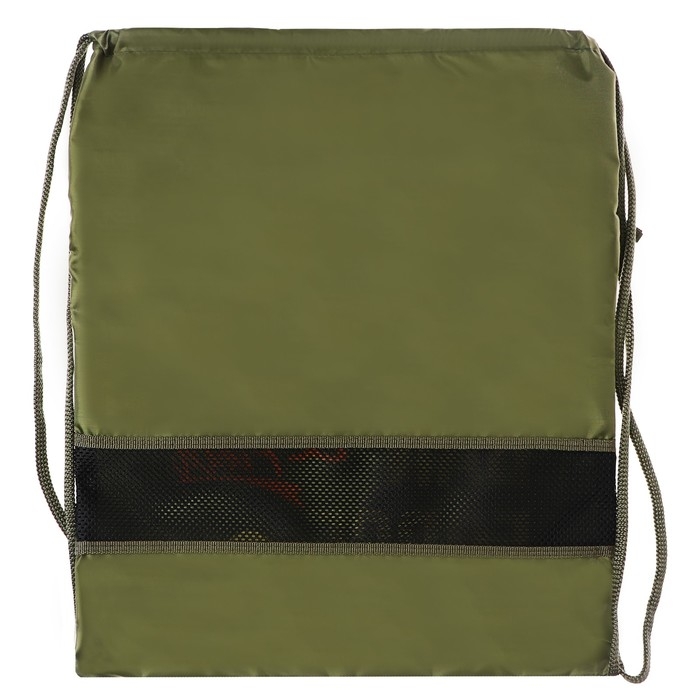 Мешок для обуви с карманом 490 х 410 мм, Оникс МО-27-4р, сетка, с ручкой Force military 70289 Мешок для обуви с карманом 490 х 410 мм, Оникс МО-27-4р, сетка, с ручкой Force military 70289