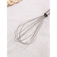 Венчик для взбивания Доляна «Помощник», 24×6 см, цвет серебристый Венчик для взбивания Доляна «Помощник», 24×6 см, цвет серебристый