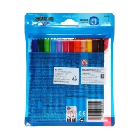 Фломастеры 12 цветов Maped COLOR'PEPS OCEAN LIFE, суперсмываемые, декорированные, европодвес Фломастеры 12 цветов Maped COLOR'PEPS OCEAN LIFE, суперсмываемые, декорированные, европодвес