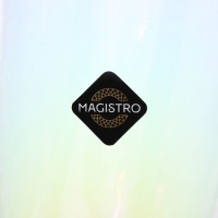 Набор бокалов для шампанского стеклянный Magistro «Жемчуг», 270 мл, 7,5×26 см, 2 шт, цвет перламутровый Набор бокалов для шампанского стеклянный Magistro «Жемчуг», 270 мл, 7,5×26 см, 2 шт, цвет перламутровый