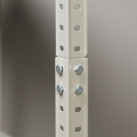 Стеллаж металлический, MS 1500x750x400, 4 полки