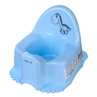 Горшок детский музыкальный «Динозаврик Дино», цвет голубой Горшок детский музыкальный «Динозаврик Дино», цвет голубой