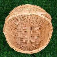 Корзина «Для яблок», дно:19×26 см, верх:30×35 см, H=15/35 см, ручное плетение, ива Корзина «Для яблок», дно:19×26 см, верх:30×35 см, H=15/35 см, ручное плетение, ива