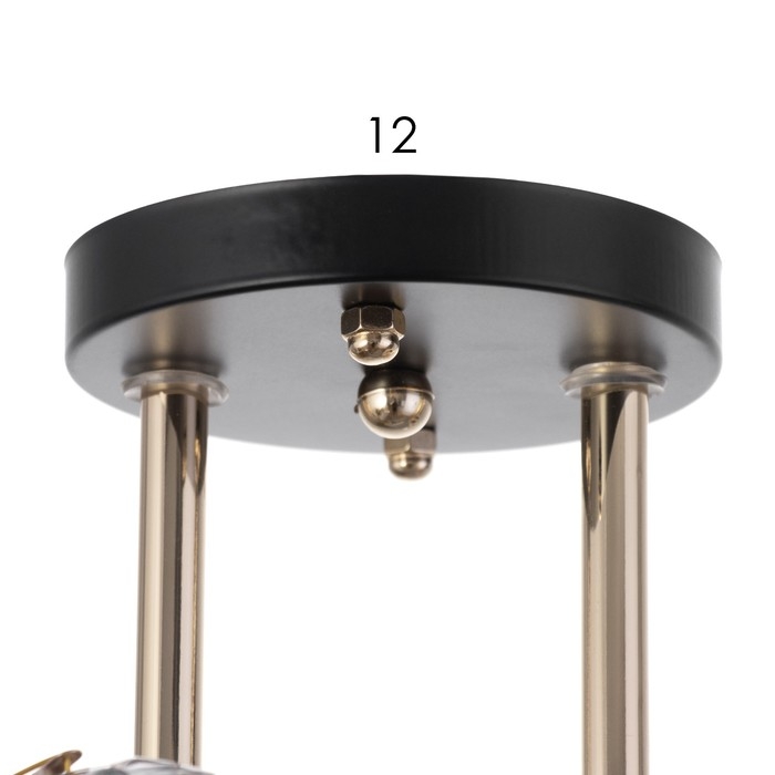 Люстра 1188/2 E27 40Вт золото-черный 48х15х24 см Люстра 1188/2 E27 40Вт золото-черный 48х15х24 см