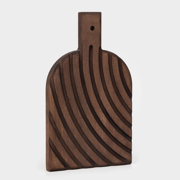 Доска разделочная для подачи Wild Kitchen, 29&times;17&times;2.5 см, граб темный