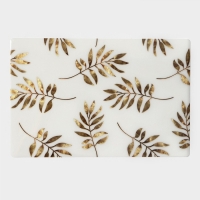 Салфетки сервировочные на стол Доляна «Кейли», 4 шт, 30×45 см, цвет белый с золотом Салфетки сервировочные на стол Доляна «Кейли», 4 шт, 30×45 см, цвет белый с золотом