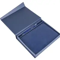 Коробка Duo под ежедневник и ручку, синяя