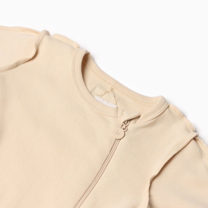 Комбинезон детский MINAKU "Nature", цвет бежевый, рост 68-74 см