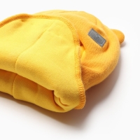 Шапка-шлем для девочки, цвет горчица, размер 42-46 Шапка-шлем для девочки, цвет горчица, размер 42-46