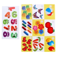 Игра на липучках &laquo;Счёт&raquo;, МИНИ, 9 деталей