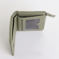 Кошелёк женский на кнопке, цвет зелёный Кошелёк женский на кнопке, цвет зелёный