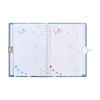 Записная книжка подарочная, 45 листов, линия, на замке, на гребне, Кот белый (17,8х13см) Записная книжка подарочная, 45 листов, линия, на замке, на гребне, Кот белый (17,8х13см)