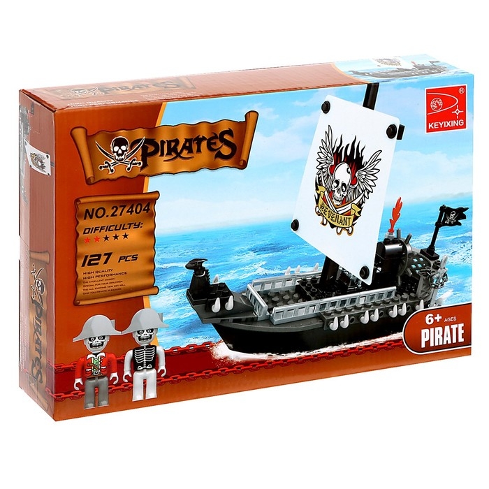 Конструктор Пираты &laquo;С того света&raquo;, 127 деталей