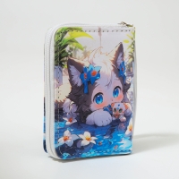 Кошелёк детский на молнии &laquo;Выбражулька&raquo;, цвет разноцветный