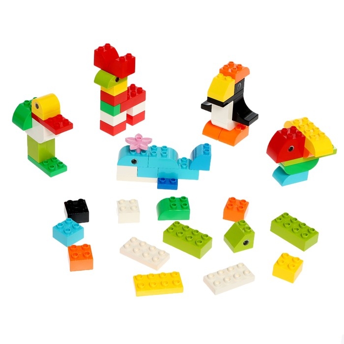 Игровой набор &laquo;Стол со стульчиком&raquo;, конструктор, 60 деталей